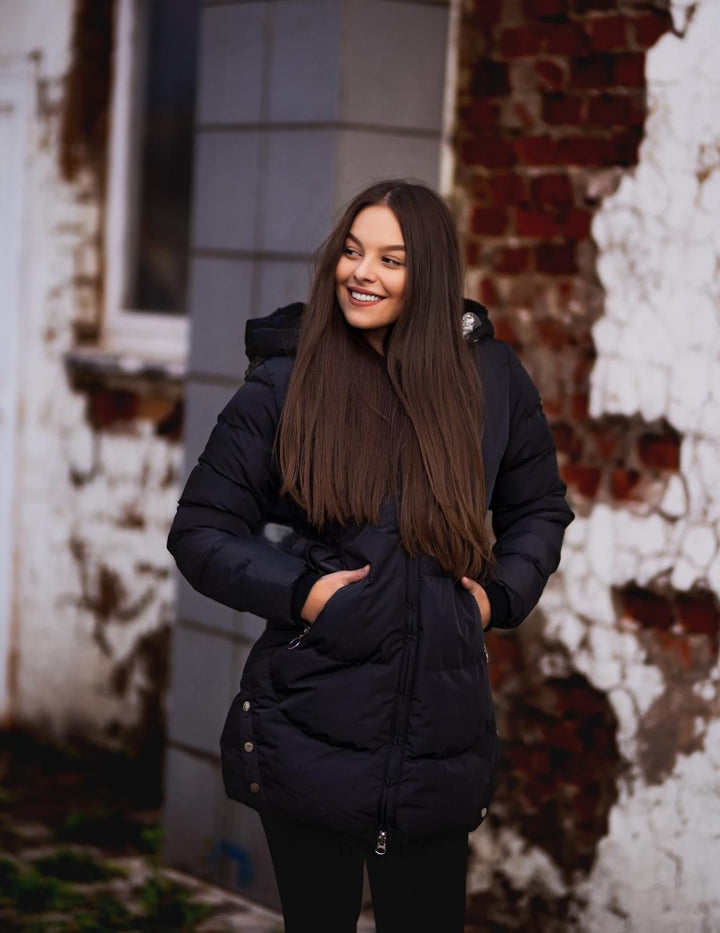 Abigail | Fur Lined Hooded Jacket