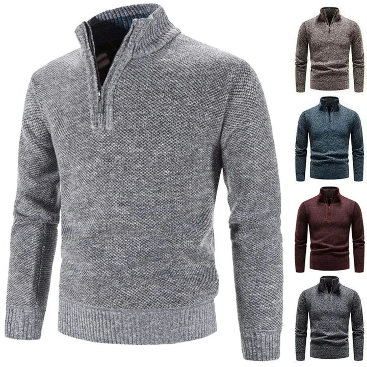 DANTE | HALF ZIP SWEATER
