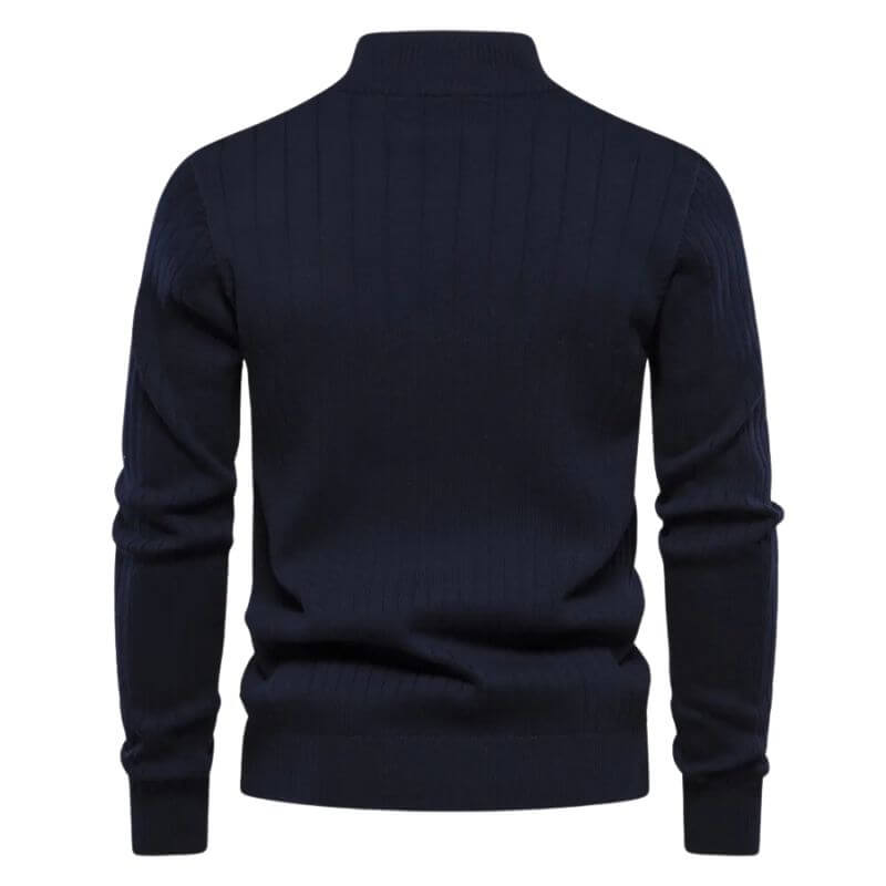 RICCI | CASUAL HALF-ZIP SWEATER