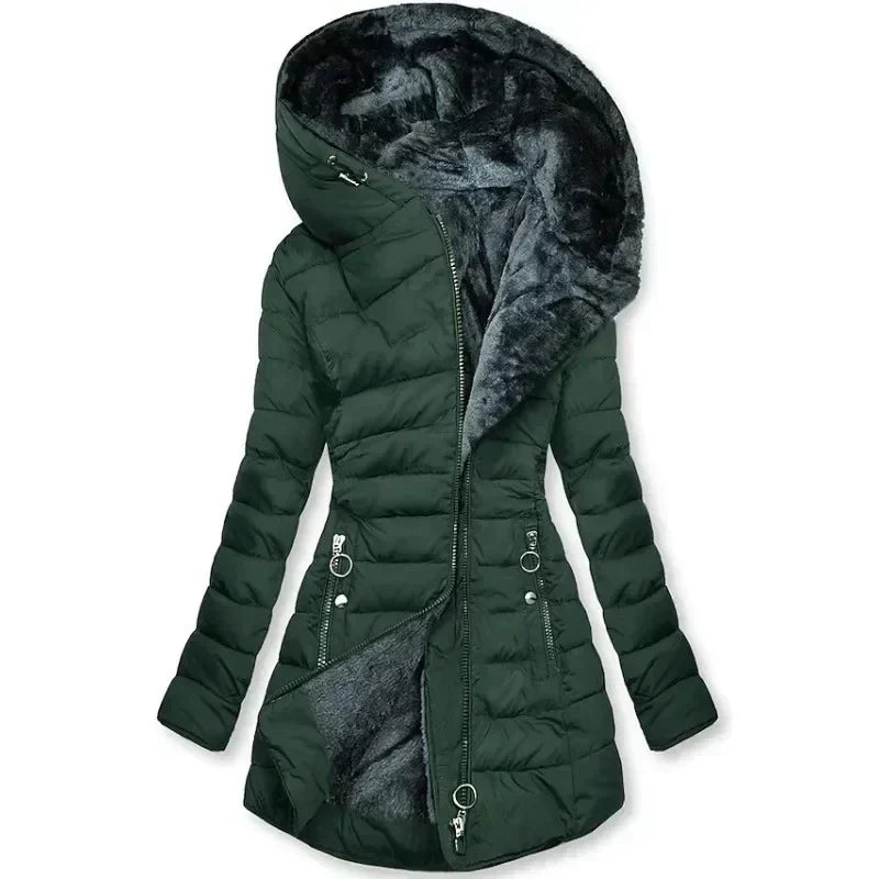 Abigail | Fur Lined Hooded Jacket