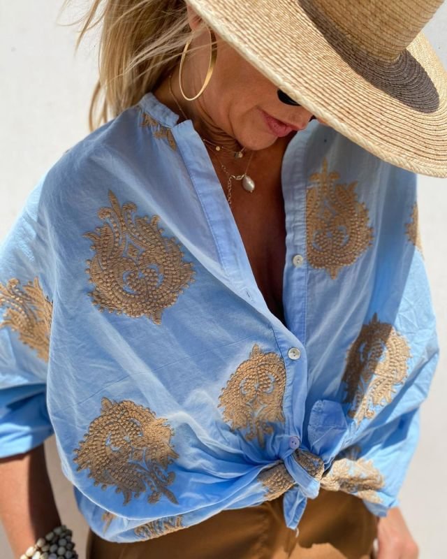 Miranda | Chic Silk Blouse