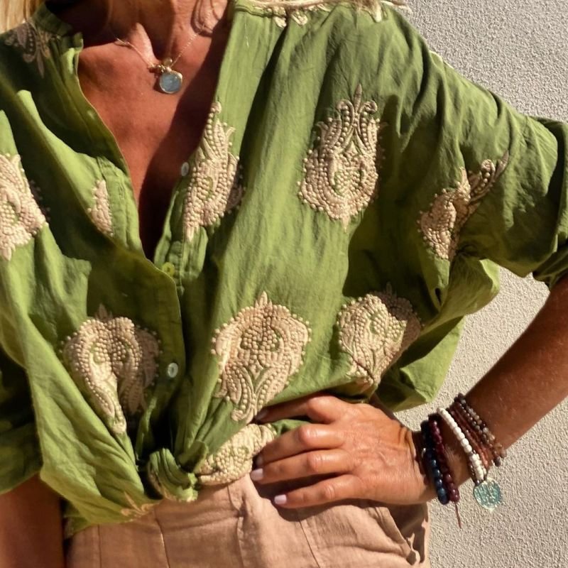 Miranda | Chic Silk Blouse